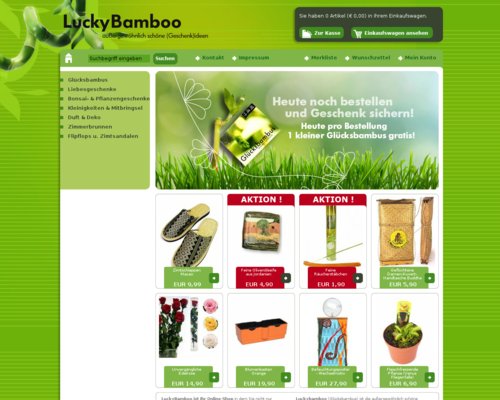 lucky bamboo Screenshot