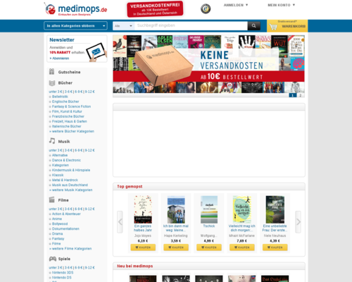 medimops Screenshot