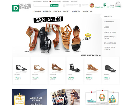 Deichmann Screenshot