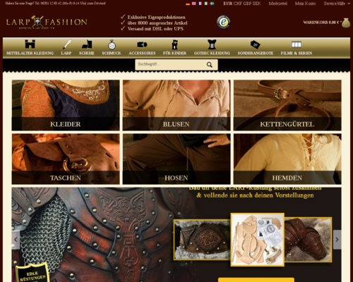 Larp Fashion Screenshot