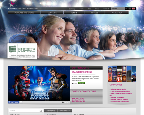 Eintrittskarten.de Screenshot