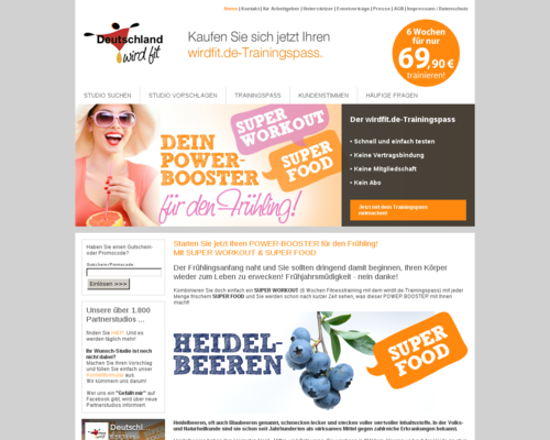 Deutschland wird fit Screenshot