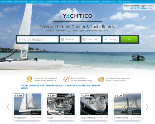 Yachtico Screenshot