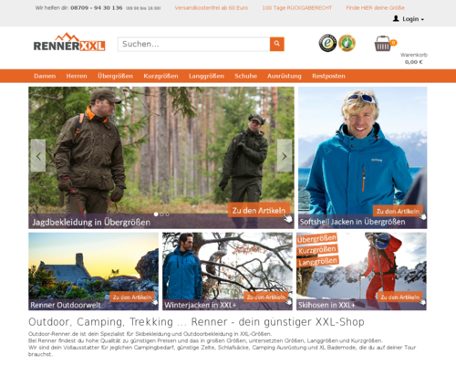 Outdoor Renner Screenshot