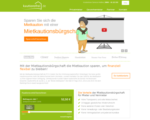 Kautionsfrei Screenshot