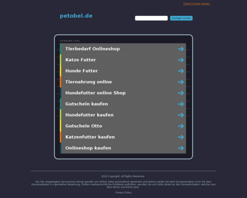 Petobel Screenshot