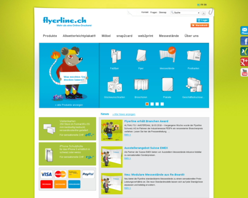 Flyerline Screenshot