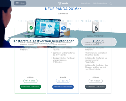 Panda Security Screenshot