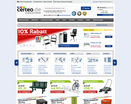 Certeo Screenshot