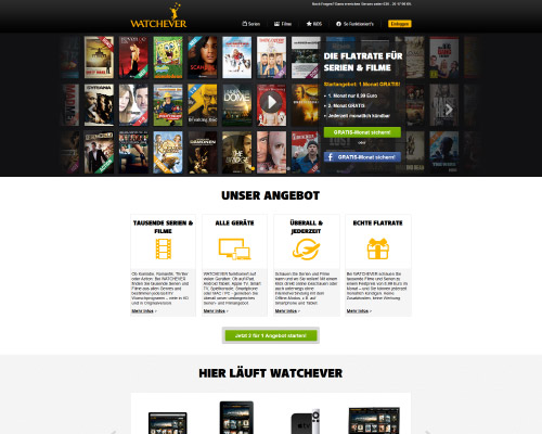 Watchever Screenshot