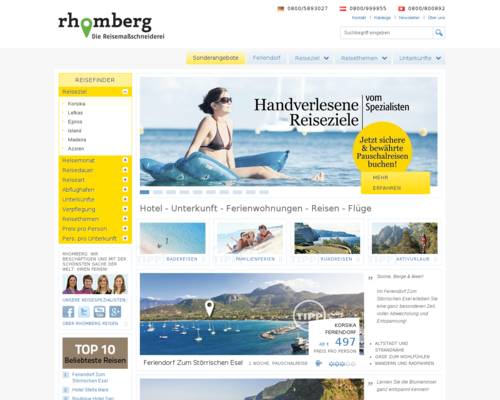 Rhomberg Reisen Screenshot