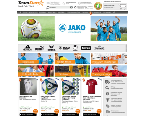 TeamStars Screenshot