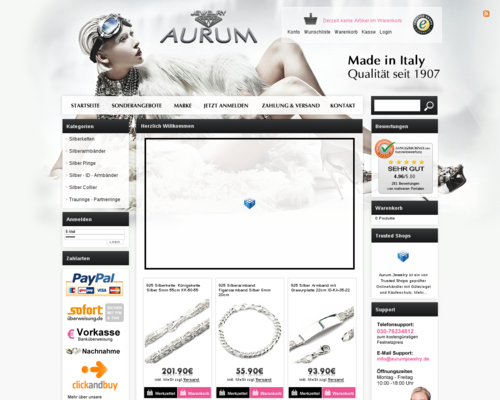 Aurum Jewelry Screenshot