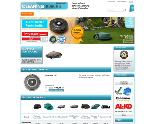 Cleaning Robots Screenshot