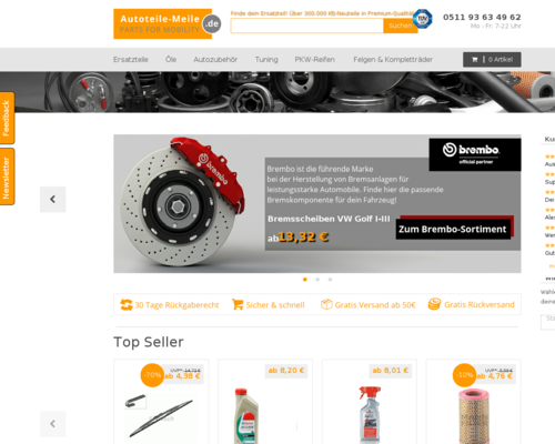 Autoteile-Meile Screenshot