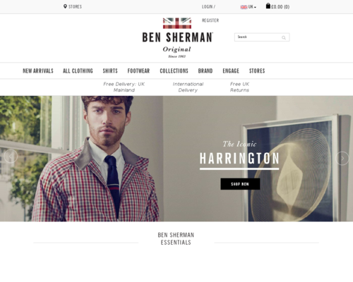 Ben Sherman Screenshot