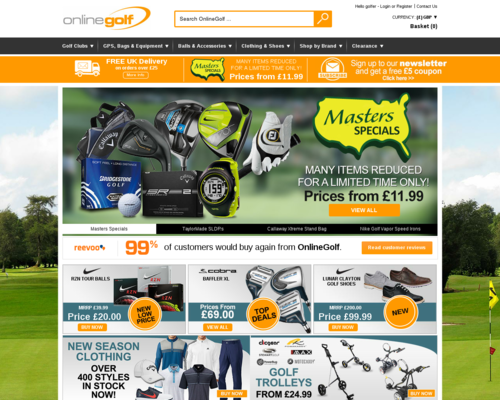 onlinegolf Screenshot
