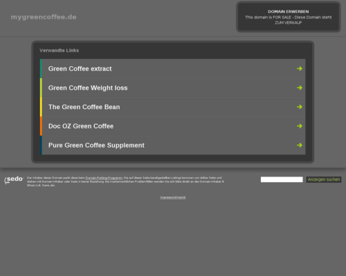 MyGreenCoffee Screenshot