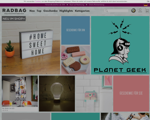 Radbag Screenshot