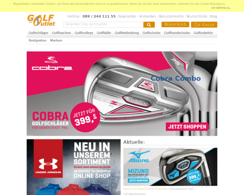 MyGolfOutlet Screenshot