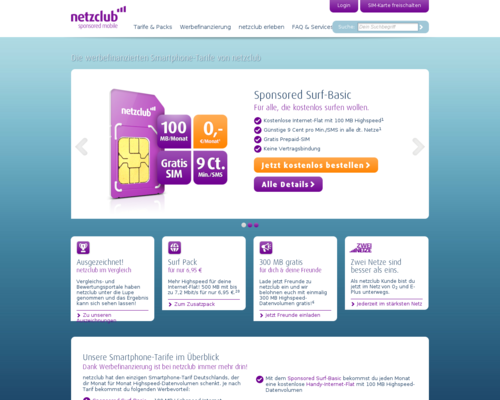 netzclub Screenshot