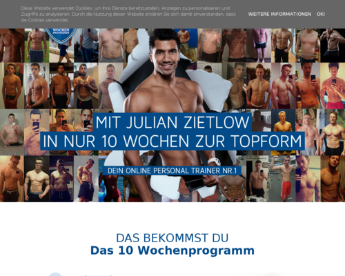 Das 10 Wochenprogramm Screenshot