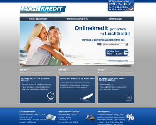 LEICHTKREDIT Screenshot