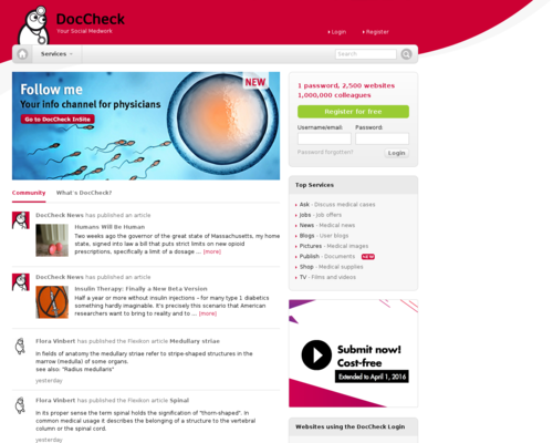 DocCheck Screenshot