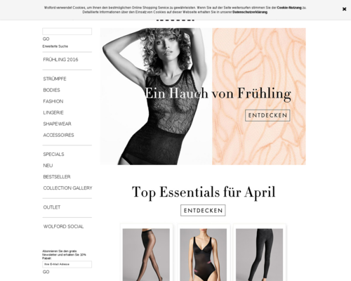 Wolford Screenshot