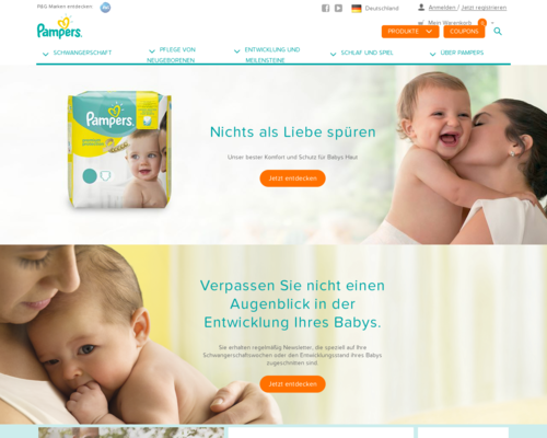 Pampers Screenshot