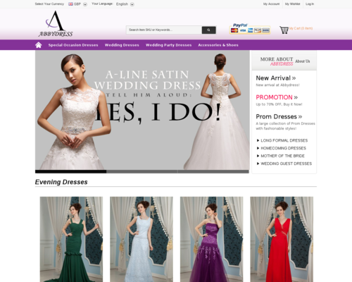 Abby Dress Screenshot