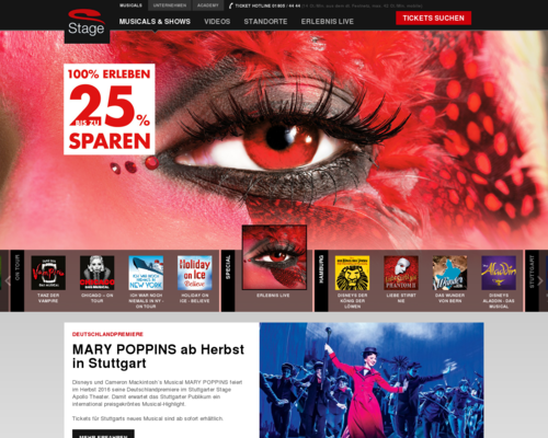 Stage-Entertainment Screenshot