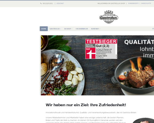 Gastrolux Screenshot
