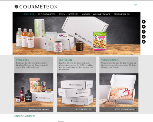 Gourmetbox Screenshot