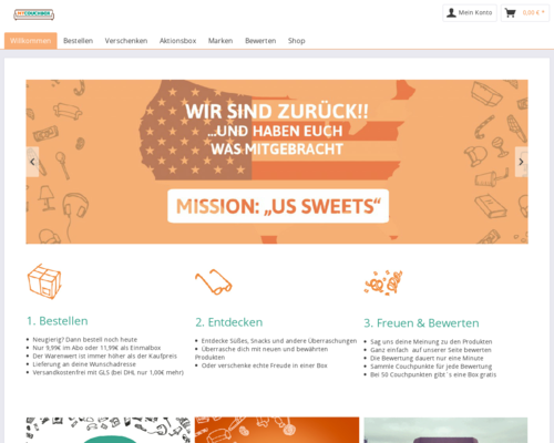 MyCouchbox Screenshot