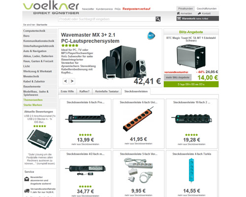 Voelkner Screenshot
