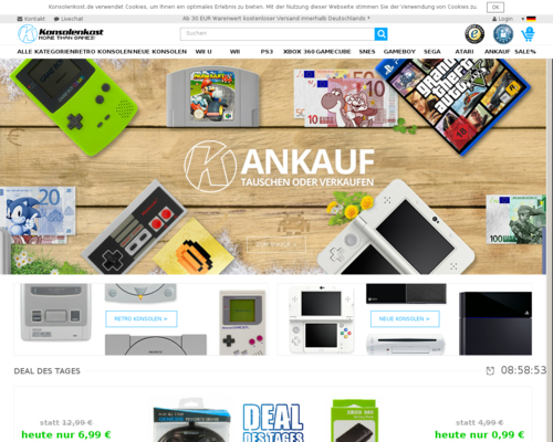 Konsolenkost Screenshot