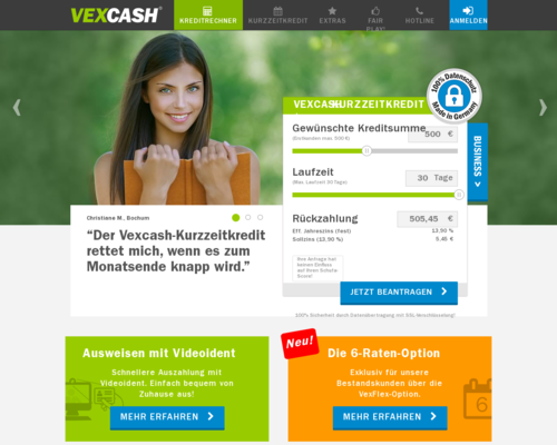 Vexcash Screenshot