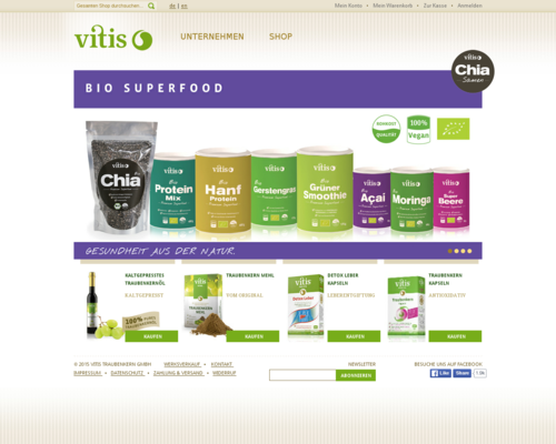 Vitis Vital Screenshot