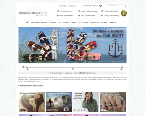 Modeschmuck-for-you Screenshot