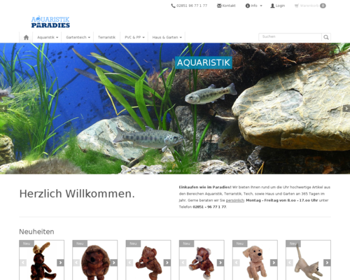 Aquaristik Paradies Screenshot