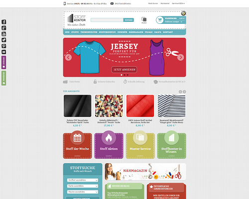 Stoffkontor Screenshot