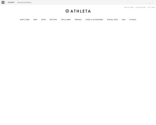 Athleta Screenshot