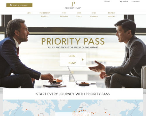 Priority Pass Screenshot