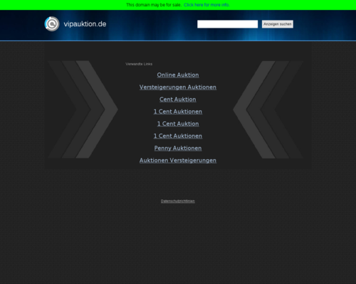 VIPauktion Screenshot