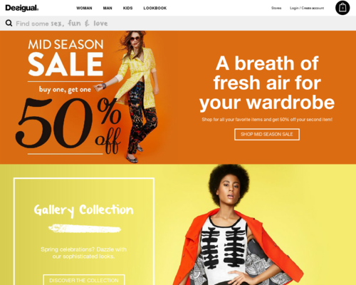 Desigual Screenshot