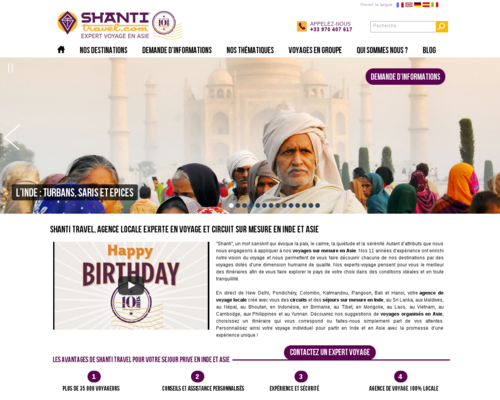 Shanti Travel Screenshot