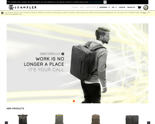 Crumpler Screenshot