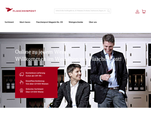 Flaschenpost Screenshot