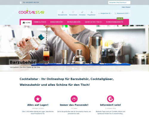 COCKTAILSTAR Screenshot